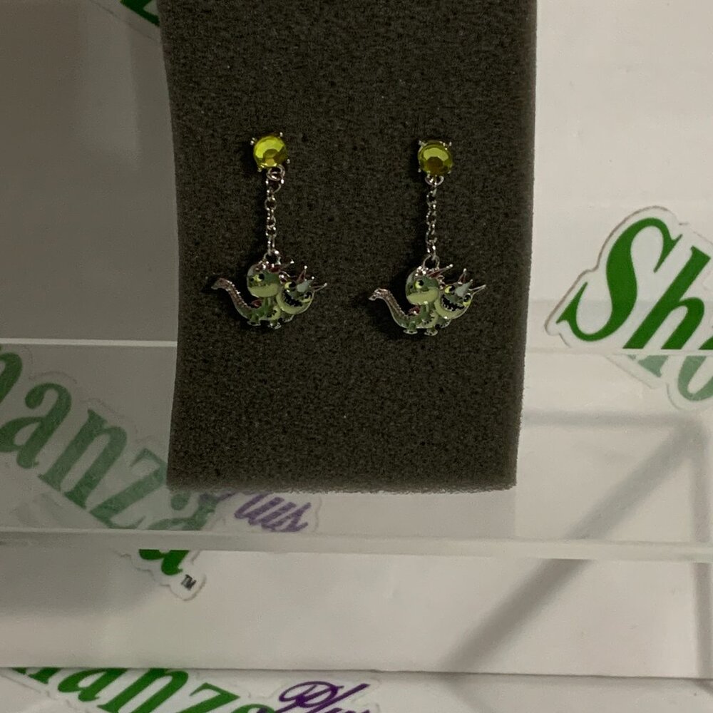 Neon Tuesday Earrings Drop Dangle Jewelry How To Train Your Dragon Belch & Barf